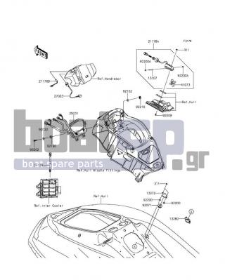 KAWASAKI - JET SKIΒ® ULTRAΒ® 310LX 2016 - Electrical - Meters