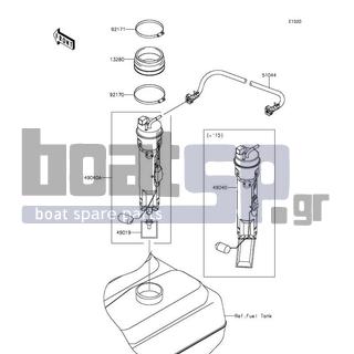 KAWASAKI - ULTRA 310LX 2014 - Electrical - Fuel Pump