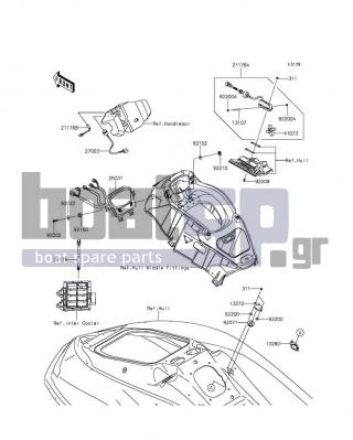 KAWASAKI - ULTRA 310LX 2014 - Electrical - Meters