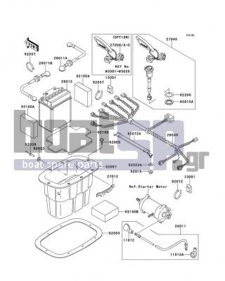 KAWASAKI - 1100 STX 1997 - Electrical - Electrical Equipment