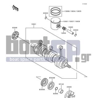 KAWASAKI - 900 STX 1997 - Engine/Transmission - Crankshaft/Piston(s)
