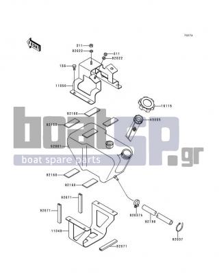 KAWASAKI - 900 STX 1997 - Body Parts - Oil Tank