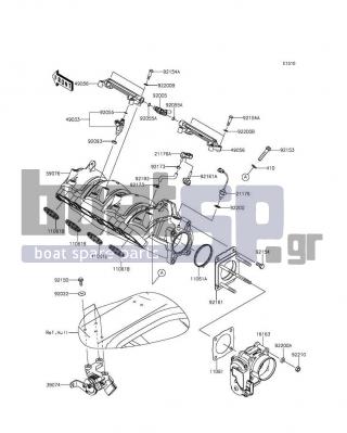 KAWASAKI - ULTRA 310R 2014 - Engine/Transmission - Throttle