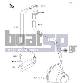 KAWASAKI - SS 1997 - Body Parts - Bilge System