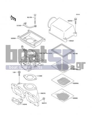 KAWASAKI - SS 1997 - Engine/Transmission - Flame Arrester