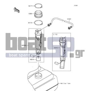 KAWASAKI - ULTRA 310X 2014 - Electrical - Fuel Pump