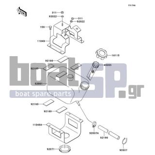 KAWASAKI - STS 1997 - Εξωτερικά Μέρη - Oil Tank(JT750-B2/B3) - 49065-3702 - FILTER-OIL