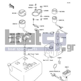 KAWASAKI - SUPER SPORT XI 1997 - Electrical - Meters
