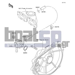 KAWASAKI - SS 1996 - Engine/Transmission - Oil Pump