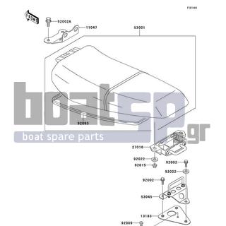 KAWASAKI - SS 1996 - Body Parts - Seat