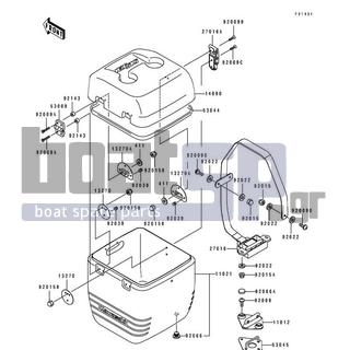 KAWASAKI - TS 1996 - Frame - Ice Box