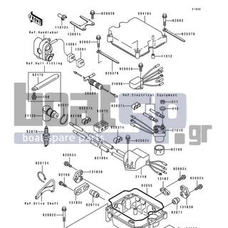 KAWASAKI - TS 1996 - Frame - Ignition System - 21130-3706 - CAP-SPARK PLUG