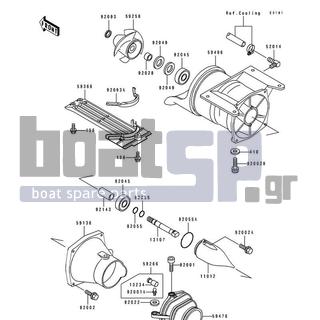 KAWASAKI - TS 1996 - Frame - Jet Pump