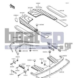 KAWASAKI - TS 1996 - Body Parts - Pads