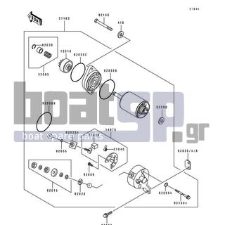 KAWASAKI - 550 SX 1995 - Electrical - Starter Motor