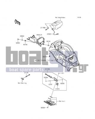 KAWASAKI - ULTRA LX 2014 - Electrical - Meters - 21176-3775 - SENSOR,SPEED