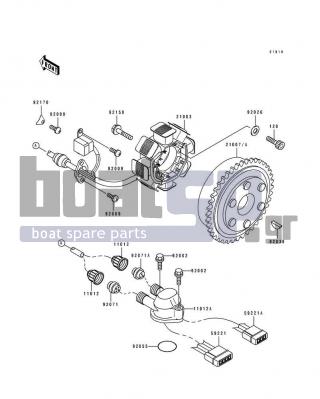 KAWASAKI - 750 SX 1995 - Electrical - Generator