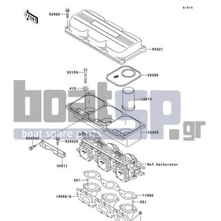 KAWASAKI - 900 ZXI 1995 - Engine/Transmission - Flame Arrester