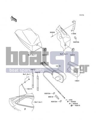 KAWASAKI - ULTRA 300LX 2013 - Electrical - Control(JDF)