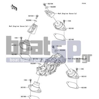 KAWASAKI - ULTRA 300LX 2013 - Engine/Transmission - Engine Mount