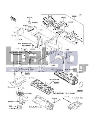 KAWASAKI - ULTRA 300LX 2013 - Engine/Transmission - Fuel Injection - 27002-3703 - RELAY-ASSY