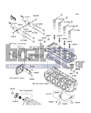 KAWASAKI - ULTRA 300LX 2013 - Frame - Ignition System
