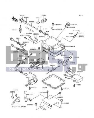KAWASAKI - ST 1995 - Frame - Ignition System