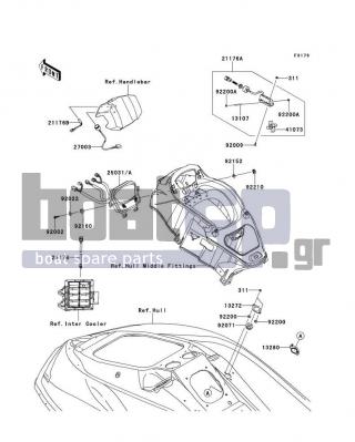 KAWASAKI - ULTRA 300LX 2013 - Electrical - Meters