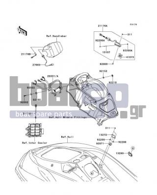 KAWASAKI - ULTRA 300LX 2013 - Ηλεκτρικά - Meters