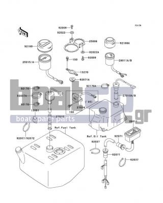 KAWASAKI - STS 1995 - Electrical - Meters