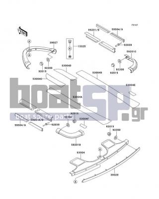 KAWASAKI - STS 1995 - Body Parts - Pads