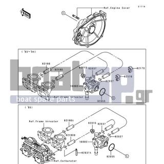 KAWASAKI - SUPER SPORT XI 1995 - Engine/Transmission - Oil Pump