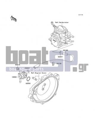 KAWASAKI - X2 1995 - Engine/Transmission - Oil Pump