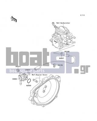 KAWASAKI - X2 1995 - Κινητήρας/Κιβώτιο Ταχυτήτων - Oil Pump