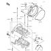 KAWASAKI - 550 SX 1994 - Engine/TransmissionCrankcase