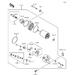 KAWASAKI - 550 SX 1994 - ElectricalStarter Motor