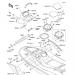 KAWASAKI - STX-15F 2012 - ΠλαίσιοHull Middle Fittings(ABF-AEF)