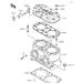 KAWASAKI - TS 1994 - Cylinder Head/Cylinder