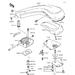 KAWASAKI - 550 SX 1993 - Εξωτερικά ΜέρηHandle Pole