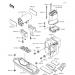 KAWASAKI - 650 SX 1993 - FrameHull Fitting