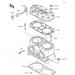 KAWASAKI - TS 1993 - Cylinder Head/Cylinder