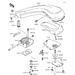 KAWASAKI - JS440 1992 - Εξωτερικά ΜέρηHandle Pole