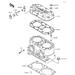 KAWASAKI - 650 SX 1991 - Engine/TransmissionCylinder Head/Cylinder