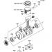 KAWASAKI - JET MATE 1991 - Κινητήρας/Κιβώτιο ΤαχυτήτωνCrankshaft/Piston