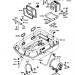 KAWASAKI - JET MATE 1991 - FrameHull Fitting