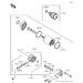 KAWASAKI - TS 1991 - Starter Motor