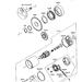 KAWASAKI - 300 SX 1990 - Starter Motor(JS300-A3/A4/A5)