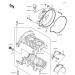 KAWASAKI - 550 SX 1990 - Crankcase