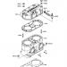 KAWASAKI - JET MATE 1990 - Cylinder Head/Cylinder