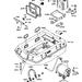 KAWASAKI - JET MATE 1990 - ΠλαίσιοHull Fittings